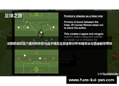 深度解读欧冠八强对阵形势与战术博弈走势全景分析关键变量与晋级前景预测